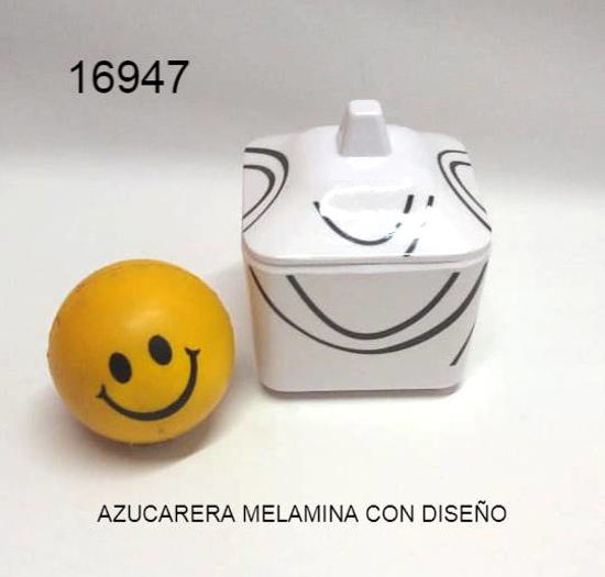 Imagen de AZUCARERA MELAMINA CON DISEÑO 3.26